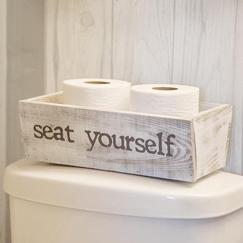 Hello Sweet Cheeks Seat Yourself Reversible Toiletries Box - The Fox Decor