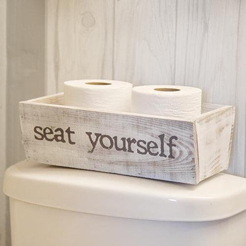 Hello Sweet Cheeks Seat Yourself Reversible Toiletries Box