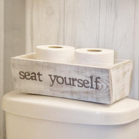 Thumbnail for Hello Sweet Cheeks Seat Yourself Reversible Toiletries Box - The Fox Decor