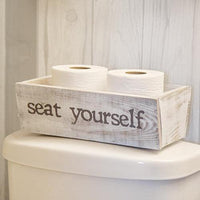 Thumbnail for Hello Sweet Cheeks Seat Yourself Reversible Toiletries Box