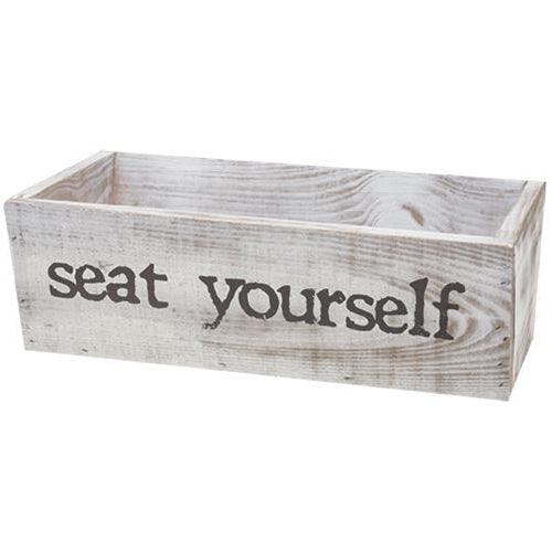 Hello Sweet Cheeks Seat Yourself Reversible Toiletries Box