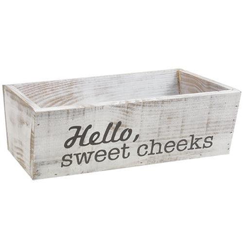 Hello Sweet Cheeks Seat Yourself Reversible Toiletries Box