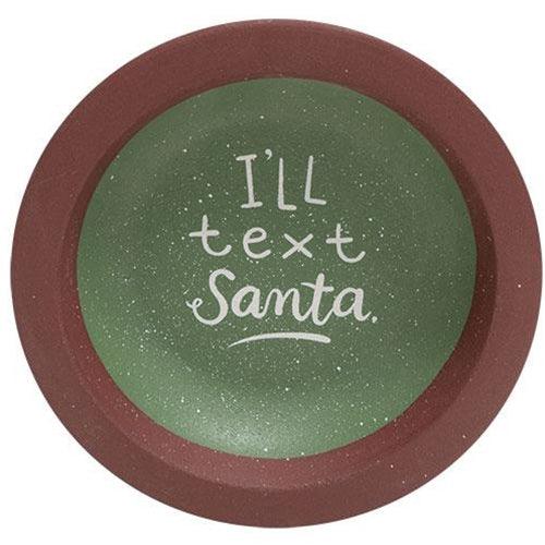 I'll Text Santa Dish Cup 2 Asstd - The Fox Decor
