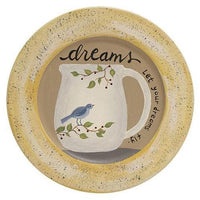 Bluebird Mug Plate 2 Asstd - The Fox Decor