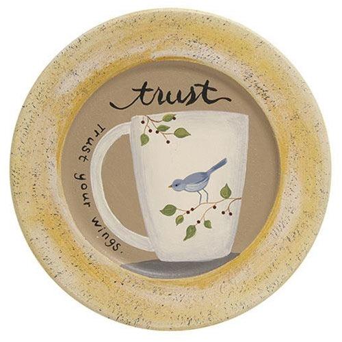 Bluebird Mug Plate 2 Asstd - The Fox Decor