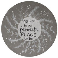Thumbnail for Together is Our Favorite Place to Be Plate - The Fox Decor
