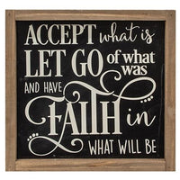 Thumbnail for Let Go & Have Faith Frame