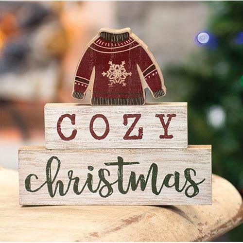 3 Set Cozy Christmas Sweater Stackers