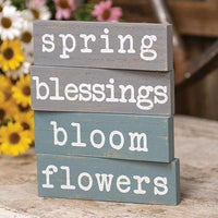 Bloom Duo Mini Block 4 Asstd - The Fox Decor