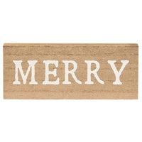 Thumbnail for 3 Set Merry Christmas Cardinal Block Stackers - The Fox Decor