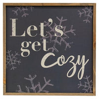 Thumbnail for Let's Get Cozy Snowflake Frame