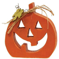 Thumbnail for 3 Set Cutout Jack O Lantern Chunky Sitters - The Fox Decor