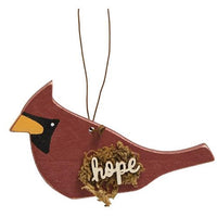 Thumbnail for Hope Cardinal Wooden Ornament