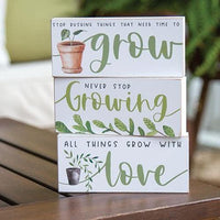 All Things Grow Block 3 Asstd - The Fox Decor