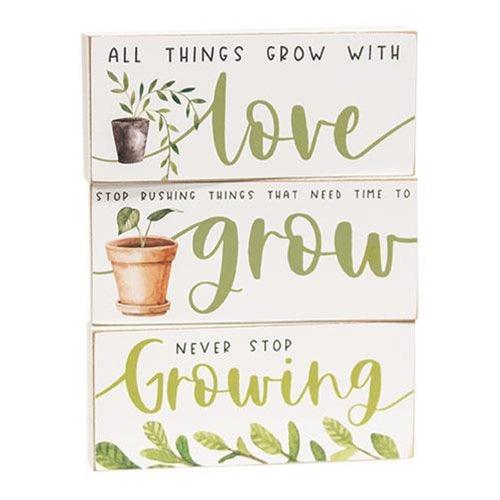 All Things Grow Block 3 Asstd - The Fox Decor