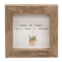 Without Rain Mini Frame 2 Asstd - The Fox Decor