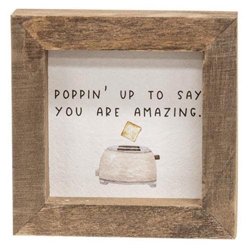 Poppin Up Mini Frame 2 Asstd - The Fox Decor
