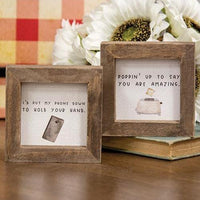 Poppin Up Mini Frame 2 Asstd - The Fox Decor