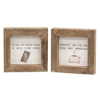 Poppin Up Mini Frame 2 Asstd - The Fox Decor