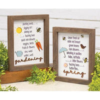 Spring Shadowbox Frame - The Fox Decor