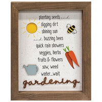Thumbnail for Gardening Shadowbox Frame