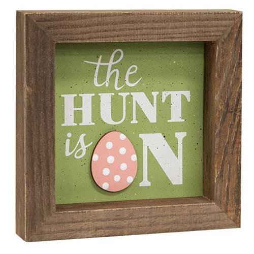 The Hunt Is On Shadowbox Frame - The Fox Decor