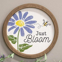Just Bloom Circle Frame - The Fox Decor