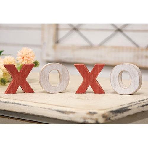 4 Set XOXO Standing Letters - The Fox Decor