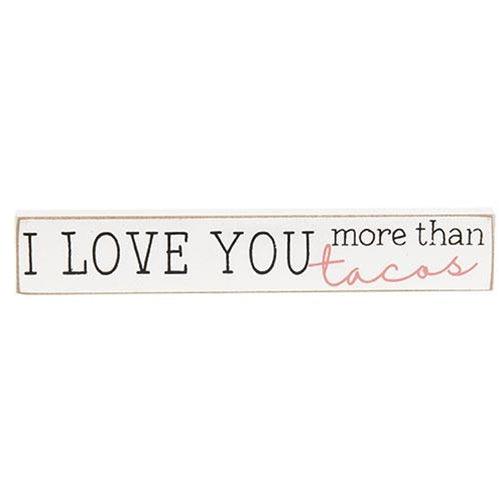 3 Set Pizza My Heart Blocks - The Fox Decor