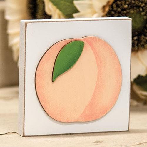 Peach Square Block - The Fox Decor