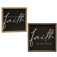 Faith Frame 2 Asstd - The Fox Decor