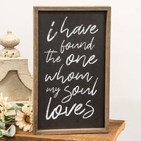 Thumbnail for I Have Found the One Chalkboard Look Sign