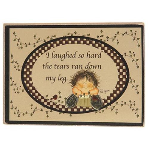 I Laughed Magnet 3 Asstd - The Fox Decor