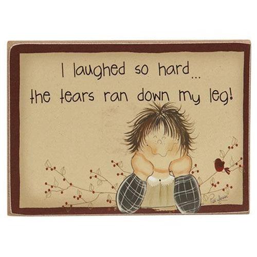 I Laughed Magnet 3 Asstd - The Fox Decor