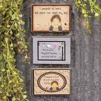 I Laughed Magnet 3 Asstd - The Fox Decor