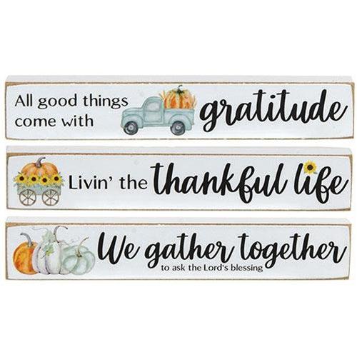 We Gather Mini Stick 3 Asstd - The Fox Decor