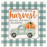 Grateful for the Harvest Box Sign - The Fox Decor