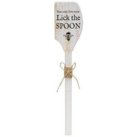 Lick the Spoon Decorative Wooden Spatula - The Fox Decor