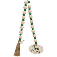 Thumbnail for Believe or Joy Beaded Garland 2 Asstd - The Fox Decor
