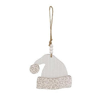 Thumbnail for Cheetah Print Winter Clothes Ornament 3 Asstd - The Fox Decor