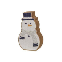 2 Set Icy Chunky Snowman Sitters - The Fox Decor