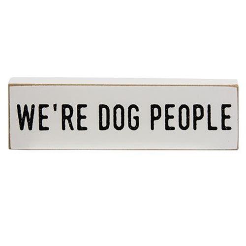 We're Dog People Thin Mini Block 3 Asstd - The Fox Decor