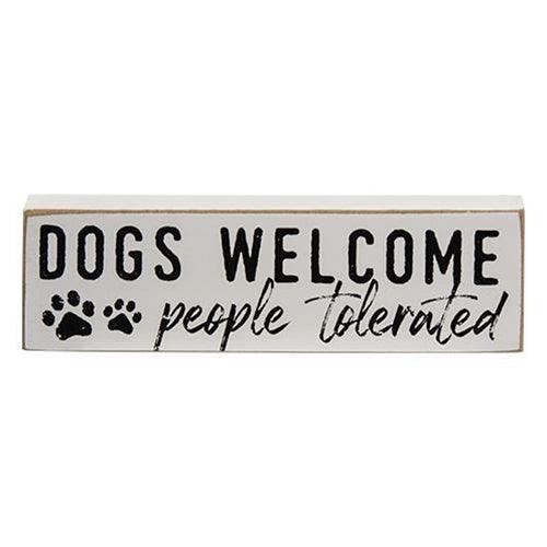 We're Dog People Thin Mini Block 3 Asstd - The Fox Decor