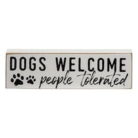 Thumbnail for We're Dog People Thin Mini Block 3 Asstd - The Fox Decor