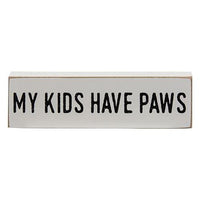 Thumbnail for We're Dog People Thin Mini Block 3 Asstd - The Fox Decor