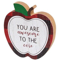 2 Set Work of Heart Apple Blocks - The Fox Decor