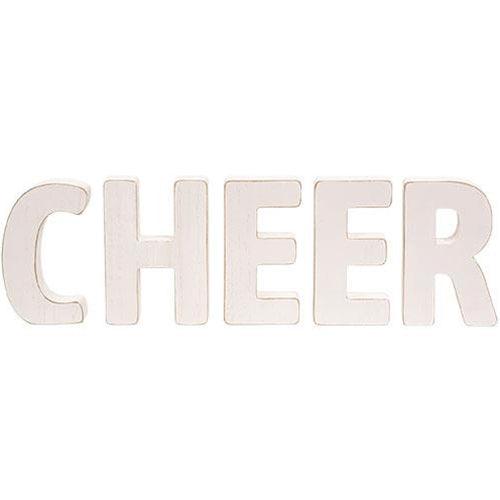 5 Set CHEER Wooden Letters - The Fox Decor