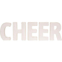 5 Set CHEER Wooden Letters - The Fox Decor