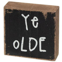 3 Set Ye Olde Outhouse Blocks - The Fox Decor