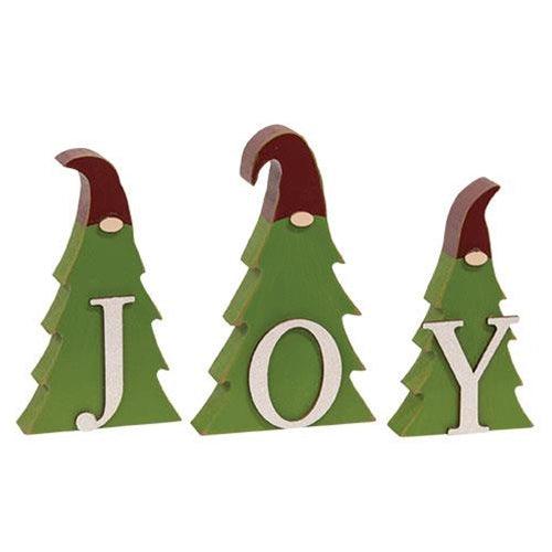 3 Set Joy Tree Gnome Sitters - The Fox Decor
